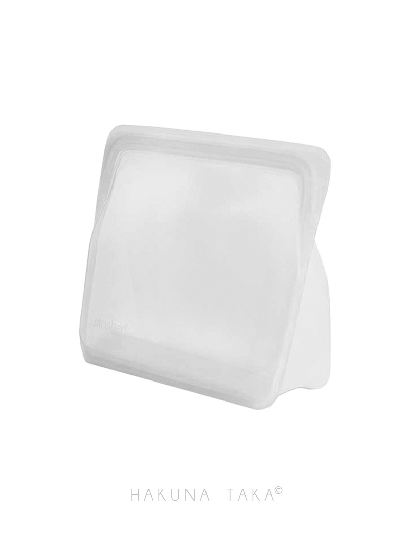 Sac de congélation réutilisable de 20 paquets, sac à sandwich réutilisable,  sac de stockage alimentaire en silicone réutilisable Étanche Ziplock  conteneur hermétique pour le déjeuner, les collations, Frui