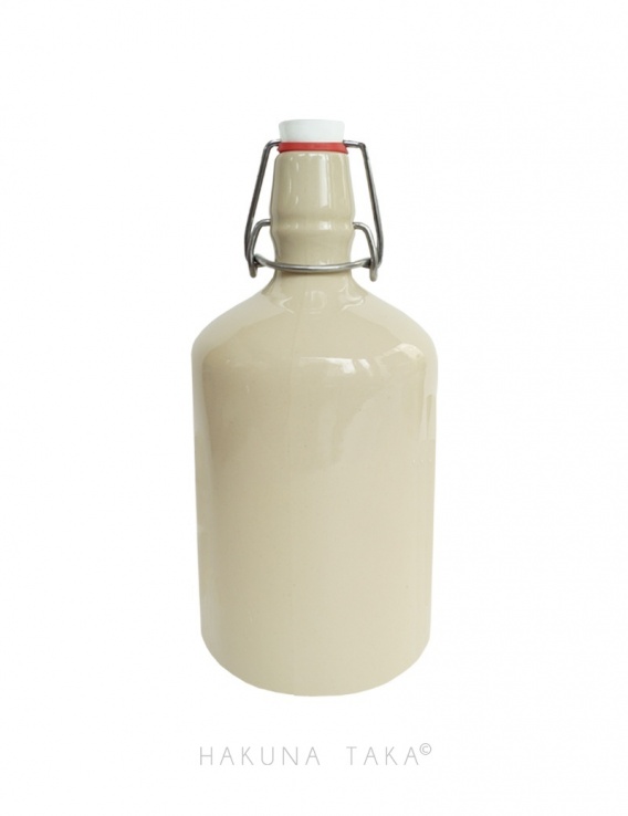 Bouteille en grès émaillé 600 ml