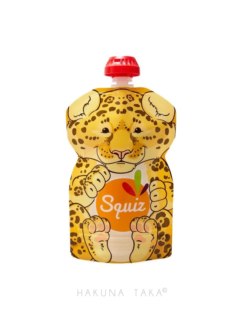 Squiz  Gourde compote réutilisable