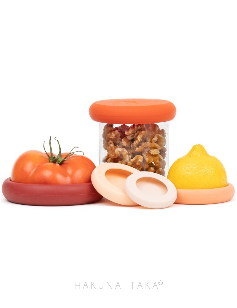 Lot de 5 ustensiles de cuisine en silicone multicolore