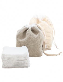 Lingettes lavables en coton bio - Dekodacc