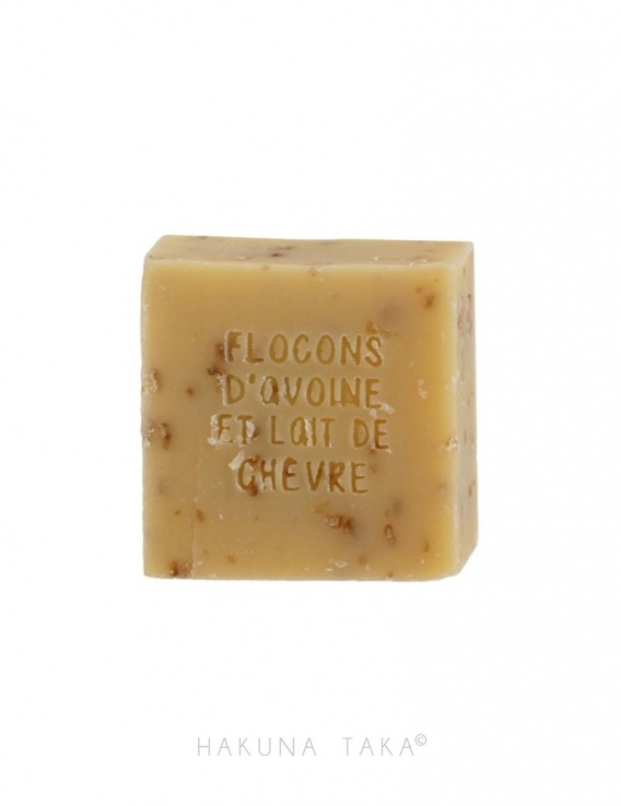 Savon lait de chèvre et flocons d'avoine