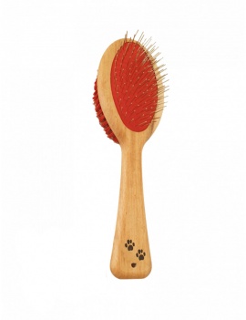 Brosse pour chats et chiens 2-en-1