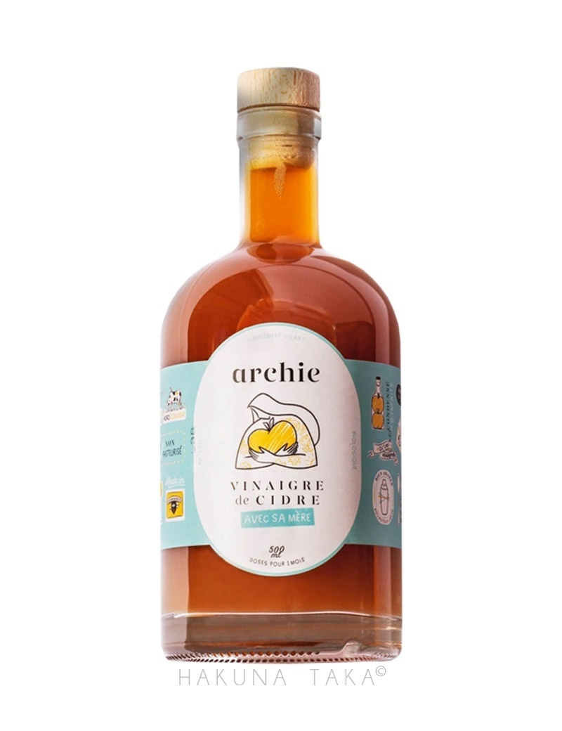 Vinaigre de cidre bio avec sa mère - Archie