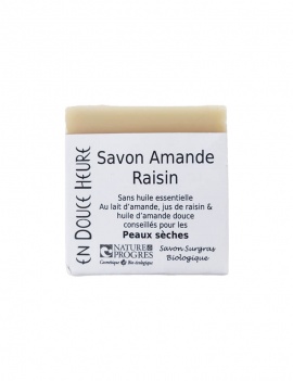 Savon saponifié à froid Amande Raisin