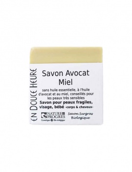 Savon saponifié à froid Avocat Miel