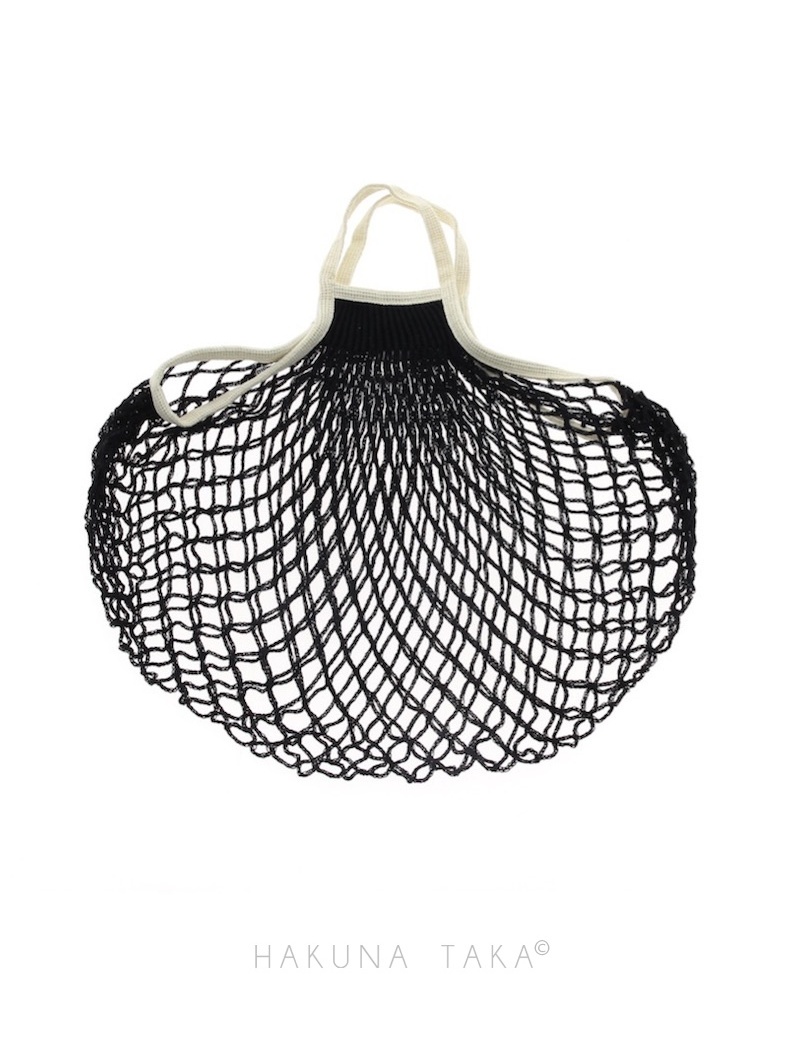 Ahlsen 2pcs Sacs à Provisions En Filet De Coton, Sac Filet Maille