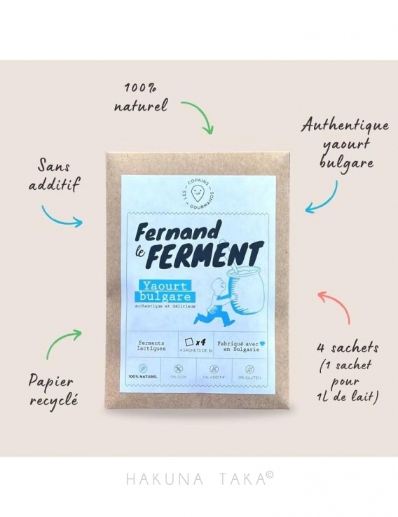 Ferment yaourt 100% naturel et sans additif