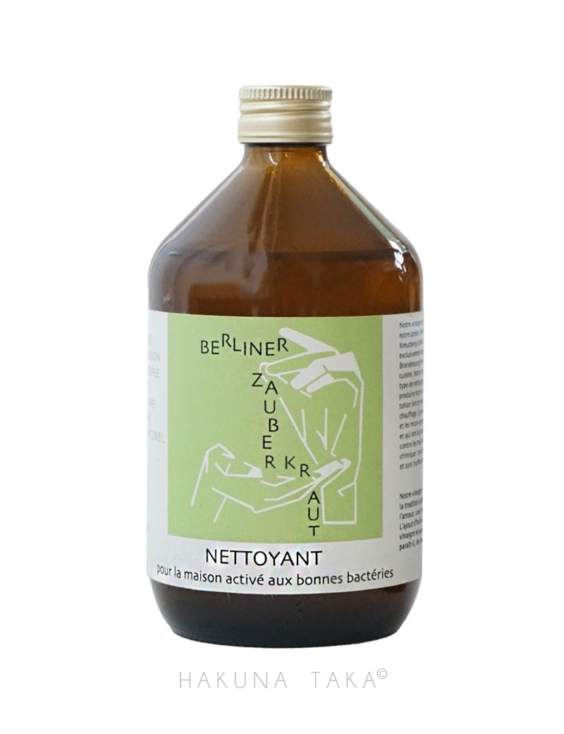 Vinaigre ménager naturel - Tilleul & baies de genévrier - Zéro déchet