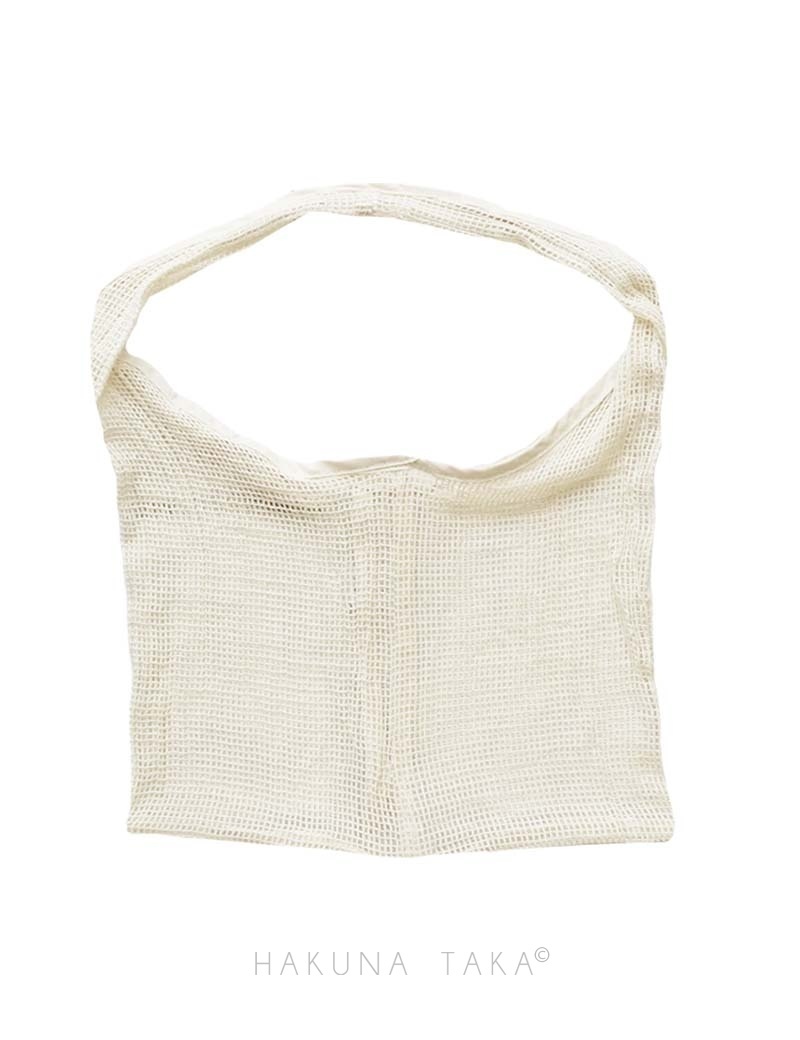 Sac filet Clara en coton certifié - Bonjour François