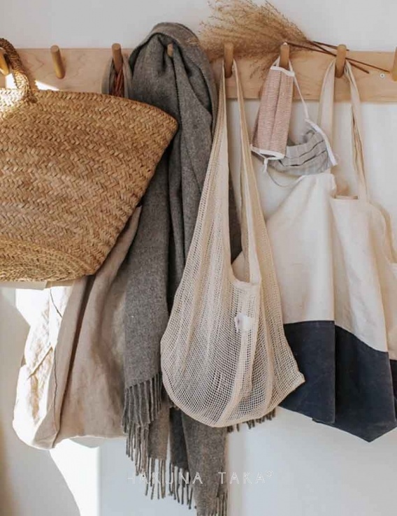 Sac réutilisable en coton