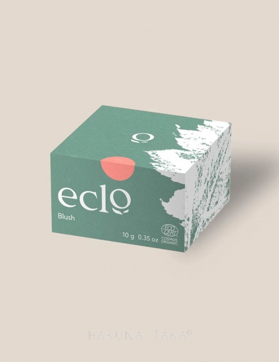 Blush naturel Eclo et son emballage eco responsable