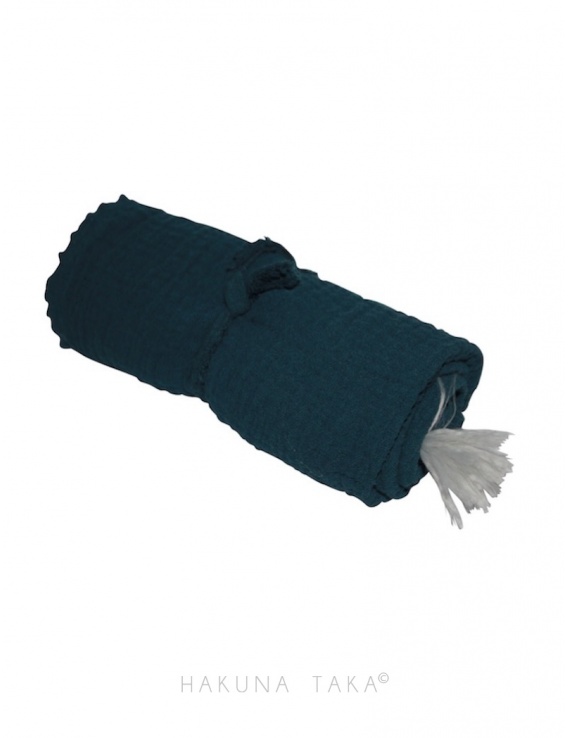 Torchon / Furoshiki - bleu