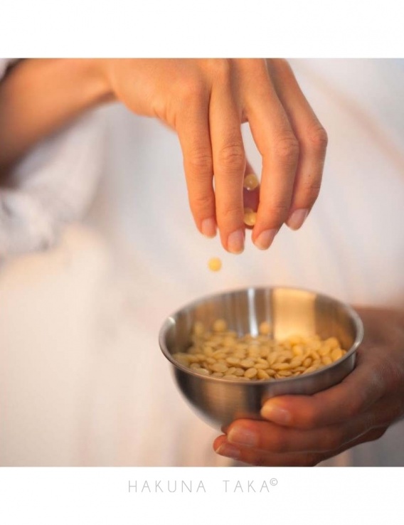 Bol en inox zéro plastique pour épilation cire en billes Acorelle