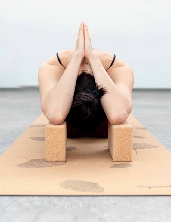 Briques de yoga écologiques en liège