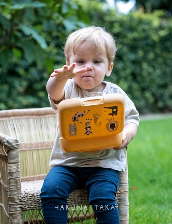 Boite à goûter écologique pour enfant