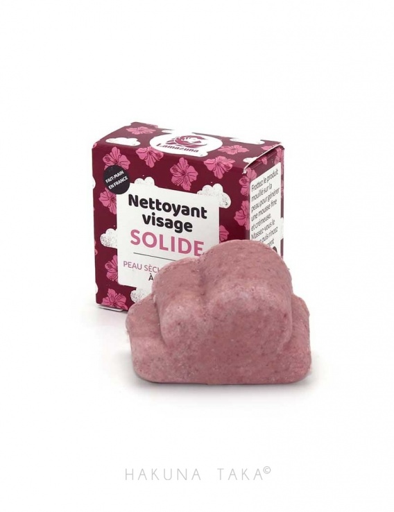 Nettoyant visage solide Lamazuna peaux sèches et sensibles