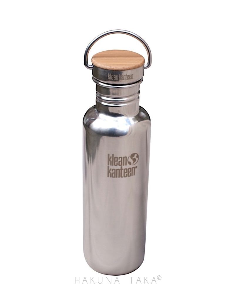 Gourde inox & bambou 800 ml