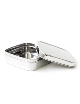 Boite Hermetique en verre et couvercle inox : Lunch Box Zero Dechet