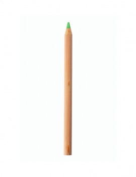 Crayon fluo en bois - Vert