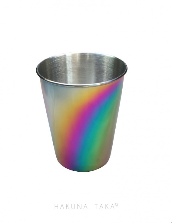 Gobelet inox 270 ml - Arc en ciel